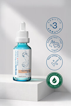 Acqua Perfection Tone Perfection; %3 Arbutin Aydınlatıcı ve Koyu Leke Karşıtı Cilt Tonu Eşitleyici Yüz Serumu 30ml