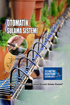 ROBO 360 Derece dönebilen 20 metre Sulama Sistemi