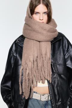 Pull & Bear Moher efektli atkı