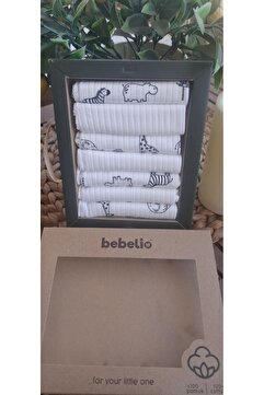 anne dokunuşu gibi KUZUM BEBE Renkli Çift Katlı Organik Pamuk Kumaş Kız Erkek Bebek Ağız Silme Mendili NOT: 7 ADET MENDİL VARDIR