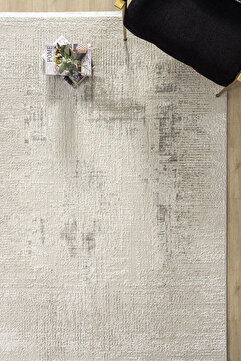 Eliz Home Modern Dokuma Halı Yıkanabilir Oturma Odası Halısı Salon Halısı Mutfak GRİ