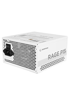 Rampage RAGE P15 1000W 80+ GOLD APFC 14cm HDB Fan FULL-MODULER ATX3.0+PCIe5.0 Beyaz Gaming Power Supply