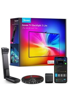 Govee Envisual Led 3 Lite TV Arkası Led Şerit Ambiyans Aydınlatma Tv Renk Senkronizasyonu 40-50 inc