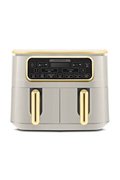 Karaca Air Pro Cook Duo Tandır XXXL 4+4 Litre Airfryer Stargold 8 Kişilik