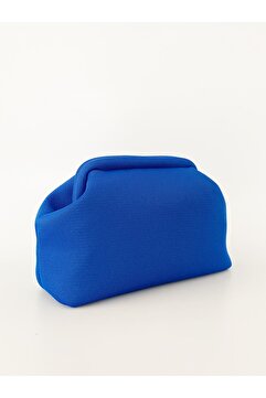 HEYBE'S Heybes Kadın Mavi Clutch Portföy El Çantası