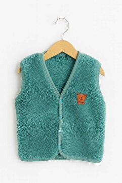 neocotton Welsoft Bebek Çocuk Çıtçıtlı Yelek