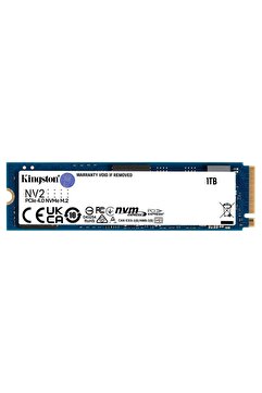 Kingston NV2 SNV2S/1000G 1TB (3500/2100MB/s) M.2 2280 PCIe 4.0 NVMe SSD