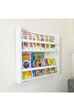 Emdief Home Carmen 2 Raflı Kitaplık - Montessori Kitaplık – Çocuk Odası Kitaplığı