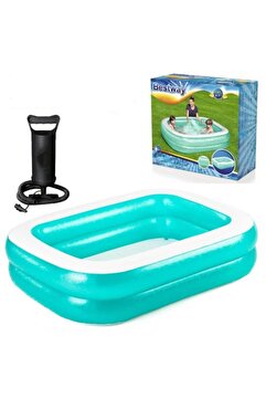 Bestway 54005 Büyük Boy Şişme Havuz 201x150x51 Cm Pompa