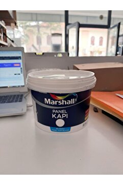 Marshall Su Bazlı Kokusuz Panel Kapı Boyası 2.5 Lt Beyaz (AMERİKAN PANEL KAPILARDA YÜKSEK ÖRTÜCÜLÜK)