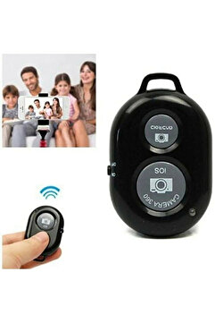 post alley Bluetooth Uzaktan Fotoğraf Ve Video Çekme Kumanda Pilli Tüm Telefonlara Uyumlu