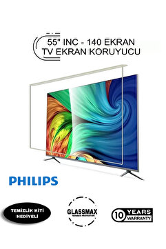 Glassmax Philips 55" Inç 140 Ekran Tv Ekran Koruyucu