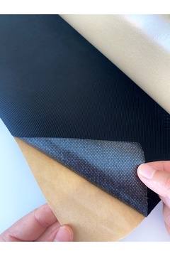 seyranat Kendinden Süper Yapışkanlı Siyah 1 Metre 120 Gr En 78 Cm Çanta Cüzdan Besleme Telası, Astarı, Kumaşı