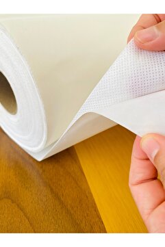 seyranat Kendinden Süper Yapışkanlı Beyaz 1 Metre 120 Gr En 78 Cm Çanta Cüzdan Besleme Telası, Astarı, Kumaşı