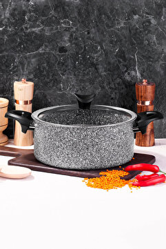 Taç Ultra Granit Derin Tencere 32 cm