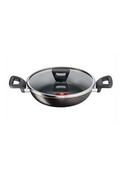 TEFAL Titanyum 2X XL Difüzyon Tabanlı Kapaklı Sahan 24 cm