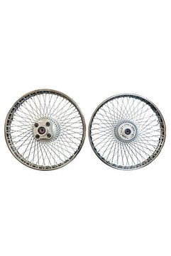 MOTORKİT MK 72 TEL BURGULU JANT TAKIMI ÖN 17 DİSKLİ ARKA 18 KAMPANALI (1.40x17-1.60x18) CG - MH DRİFT -KUBA ÇİTA
