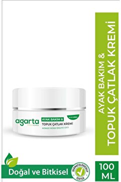 Agarta Ayak ve Topuk Çatlak Bakım Kremi 100ML