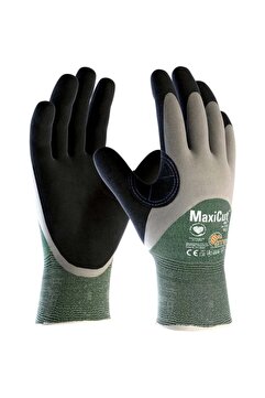 ATG MaxiCut® Oil™ 34-305 Yağlı ve Islak Ortamlar İçin Kesilme Dirençli İş Eldiveni Takım No:9