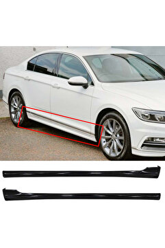 Genel Markalar Vw Passat B8 R Line Yan Marşpiyel Seti Plastik 2 Adet Mat Siyah 2015 2016 2017 2018 2019