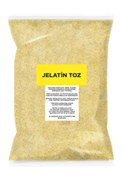 by organik Toz Jelatin 50 gr ( Sığır Jelatini )