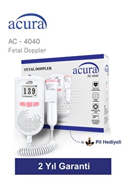 Acura Fetal Doppler Nabız Dinleme Cihazı