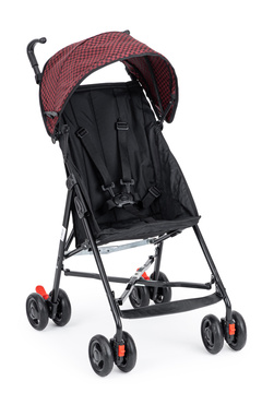 Moonybaby MB108 Stork KARELİ BORDO Çocuk Baston Bebek Arabası Puset