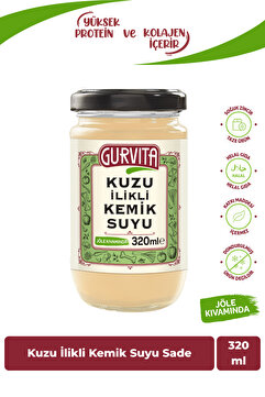 Gurvita Jöle Kıvamında Kuzu Ilikli Kemik Suyu 320 ml