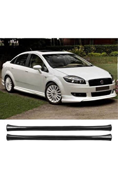 Genel Markalar Fiat Linea Yan Marşpiyel Seti Plastik 2 Adet Mat Siyah 2009 2010 2011 2012 2013 2014 2015 2016