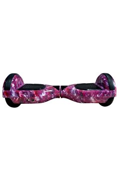 CityMate Elektrikli Kaykay Hoverboard 6.5 Inch Uzay Mor Grafity Desenli Akıllı Denge D13