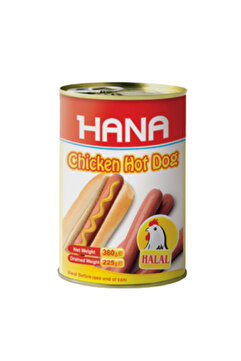 Hana HOT DOGS ( PİLİÇ SOSİS ) 400 GR