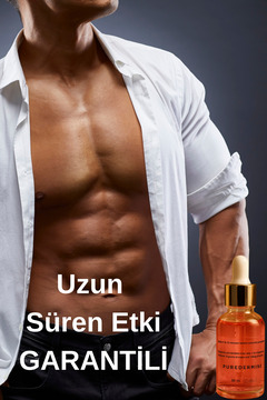 Puredermine Erkek Uzun Deneyim Sprey - XXX Etkili - Damlalıklı - Büyük Boy - Extra Etkili