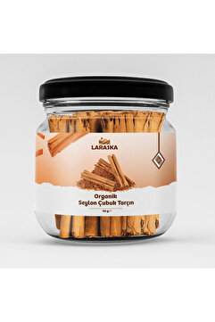 Laraska Organik Organik Seylon - Seylan Çubuk Tarçın 50g - Organic Ceylon Cinnamon Sticks 50g