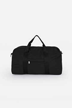 ICONE BAG Siyah Şu Geçirmez Unisex Spor Çantası Seyahat Çantası Fitnees Çantası