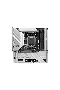 MSI B650M Project Zero AM5 Soket DDR5 7600(OC)MHz mATX Anakart