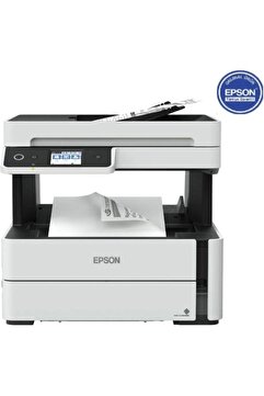 Epson EcoTank M3170 Wi-Fi+Tarayıcı+Fotokopi+Faks Mono Çok Fonksiyonlu Tanklı Yazıcı C11CG92404