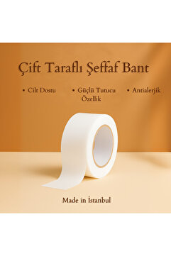 Atelier Tuberose Şeffaf Elbise Sabitleyici Dekolte Bant Görünmez Çift Taraflı Dekolte Vücut Yapışkanlı Göğüs bandı