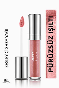 Flormar Besleyici Dudak Parlatıcısı - Dewy Lip Glaze - 021 Shine Today-8682536069380