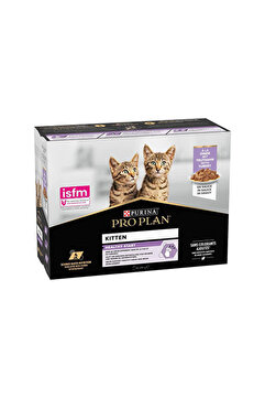 Pro Plan Kitten Pouch Hindili Yavru Kedi Konservesi 10 Adet 85 Gr