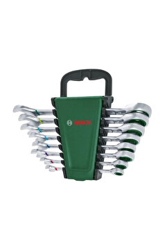 Bosch 8-19 mm Cırcırlı Kombine Anahtar Seti 8 Parça 1600A027PS