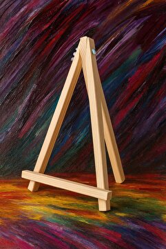 O&S Oyun ve Sanat Eğlen-Üret Mini Şövale, Masaüstü Şövale, Şövalye, Akrobat Şövale, Resim Ressam Sehpası Sehbası