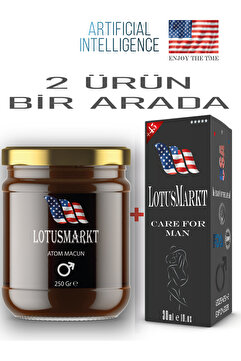 lotusmarkt Long Time Premium Atom ve 30ml 60 Kullanım + Premium Atom Ürün