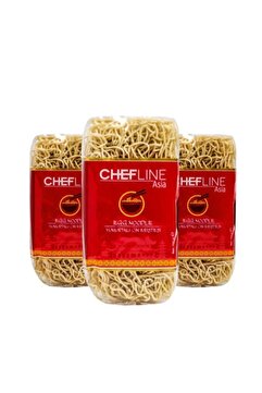 Chefline Asia Yumurtalı Çin Eriştesi Egg Noodle 350 Gr X 3 Adet