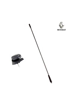 İthal Renault Anten Çubuğu Ve Altlığı Takım Clio I/II - Kangoo - Megane 1 - Symbol
