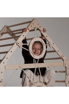 BAUMFEE SORBIA AHŞAP OYUN EVİ Montessori Oyun Parkuru | Oyun Evi | Monkeys Bar