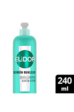 Elidor 7/24 Şekillendirici Saç Bakım Kremi Belirgin Bukleler 240 ml