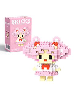 Bricks make a wise life Chibusa 3d Yapboz Figür Seti
