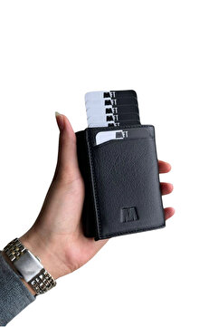 MFT Leather Design Retro Mekanızmalı Hakiki Deri Erkek Cüzdan