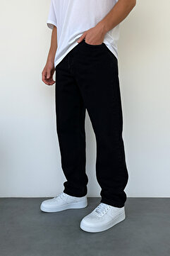 wamoss Erkek Yeni Sezon SİYAH Baggy Pantolon SBG 2026