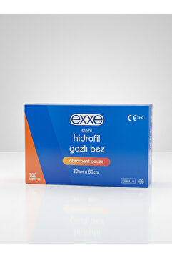 MEDAS LİFE Exxe Steril Hidrofil Gazlı Bez 30x80 (1 Kutu) 100 Adet